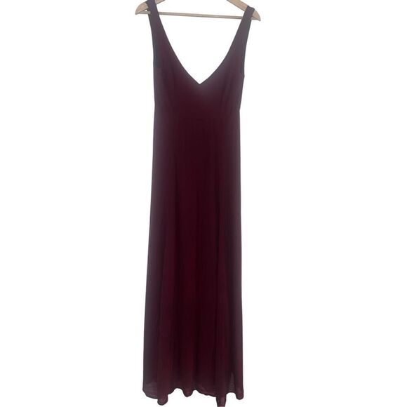 ✨Show Me Your Mumu Burgundy Jenn Maxi Sz Medium Dress✨ - Picture 4 of 8